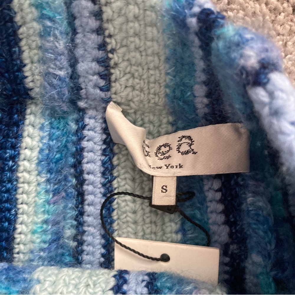 Sea New York Blue Patterned Midi Skirt - Picture 11 of 13